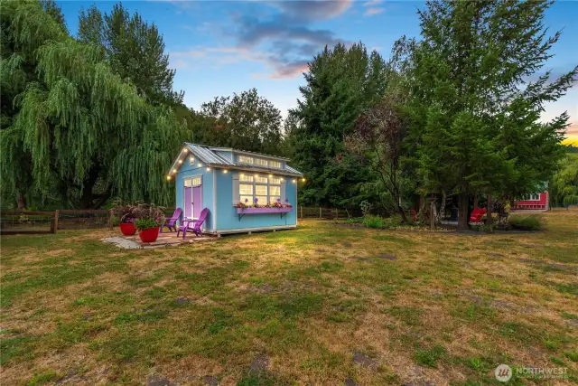 Backyard studio