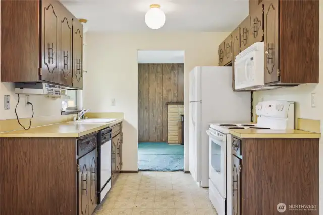 Clean enough to move in  & update along the way.