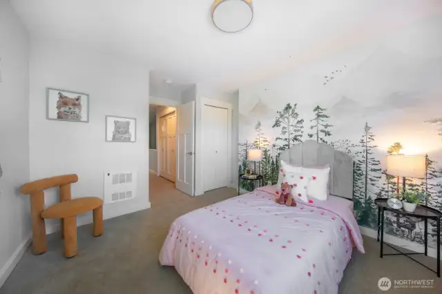 Third bedroom on the second level.