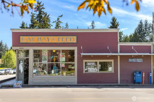 Nearby Rolling Bay, home to Bay Hay & Feed and Via Rosa 11.
