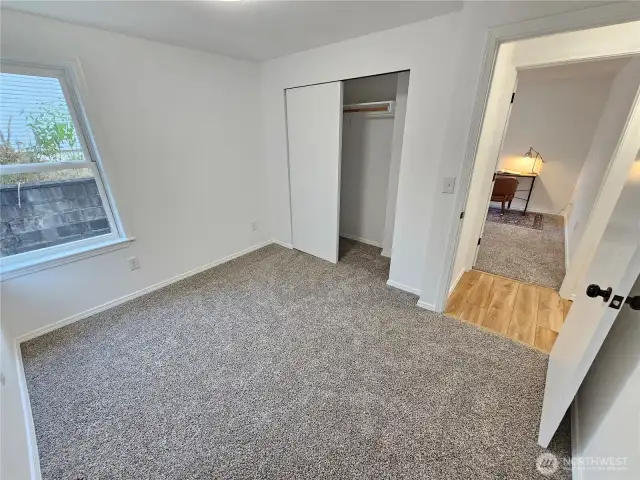 Downstairs bedroom.