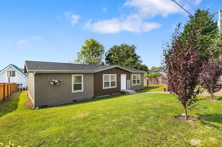 Large frontyard