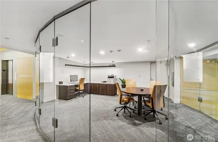 Business center, not pictured, there is also a conference room