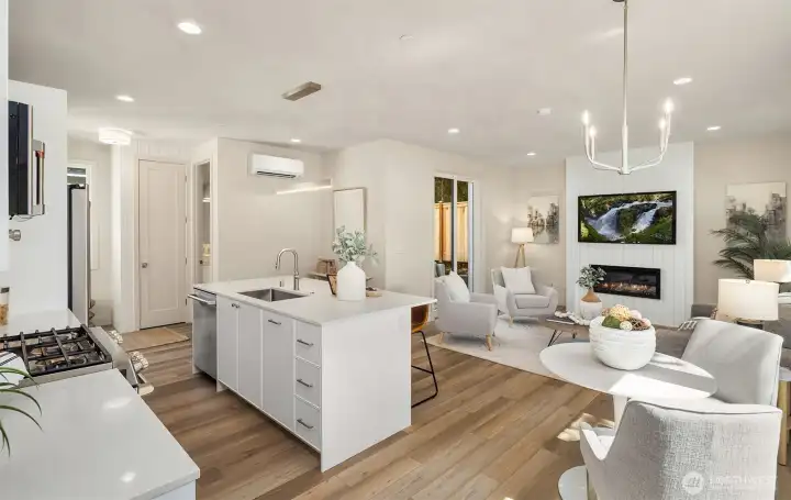 *photos are of 813, which features a reverse floor plan