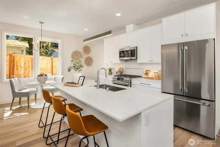 *photos are of 813, which features a reverse floor plan