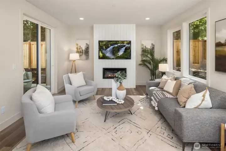 *photos are of 813, which features a reverse floor plan