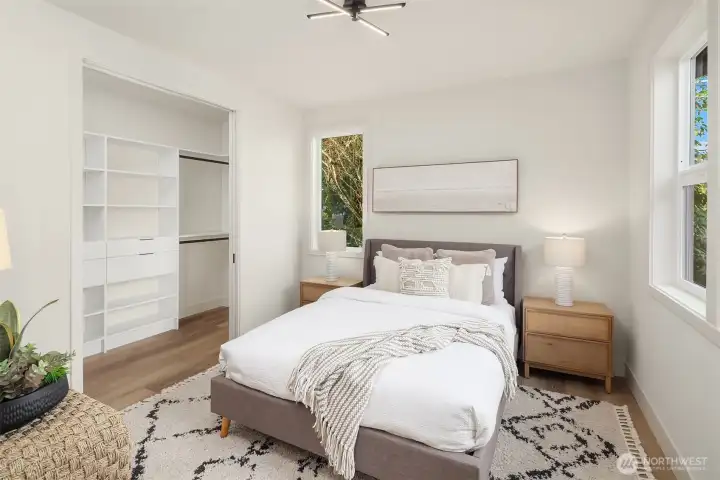 Luxurious primary suite