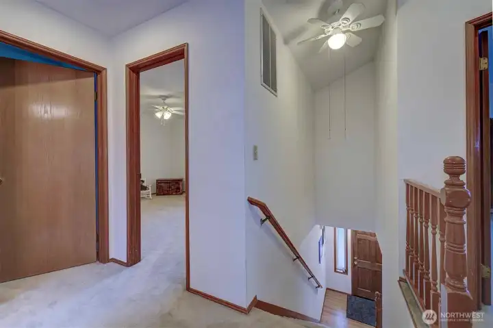 Hallway to downstairs