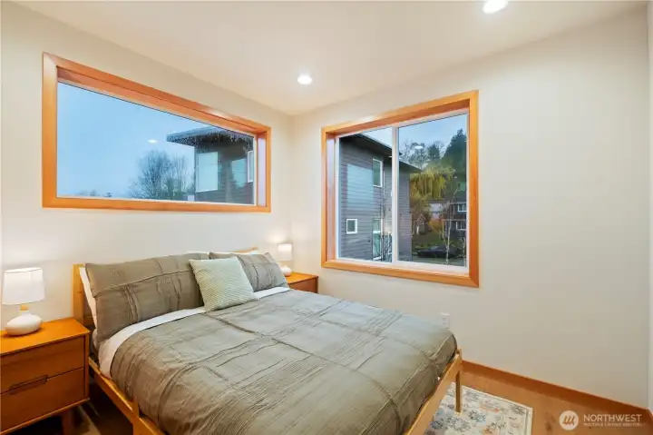 Second bedroom on the upper level.