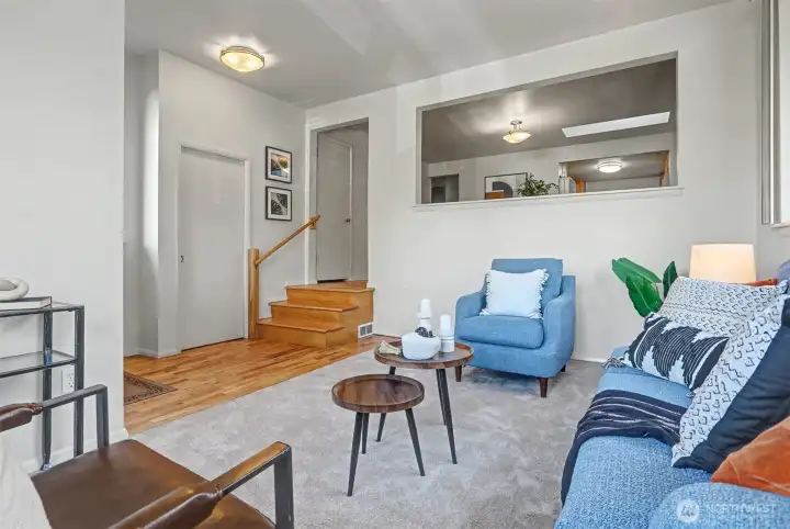 This room is very comfortable and a great place to hang out.