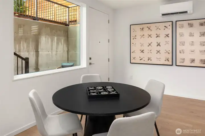 Lower level ADU with private entry