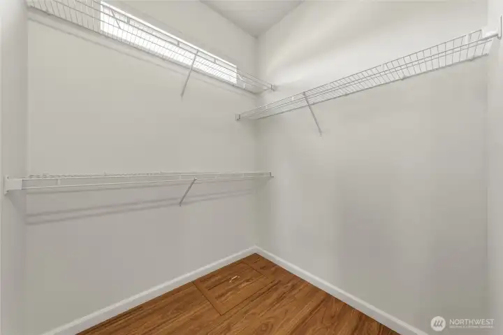 Primary Walk-in Closet