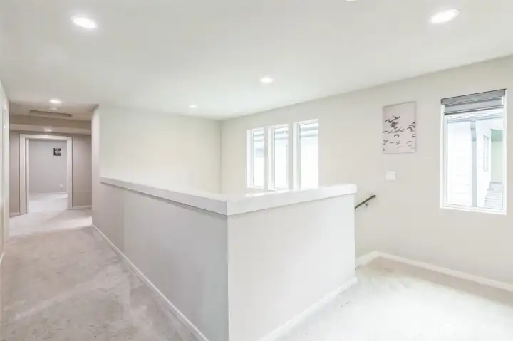 Loft and stairs