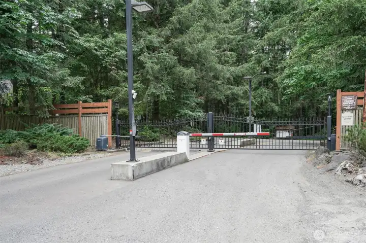 Easy back gate access