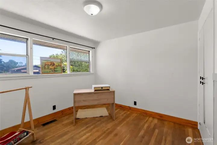 bedroom number 2 with built in closet
