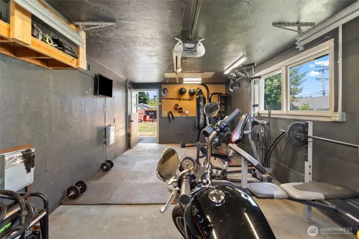 one car garage