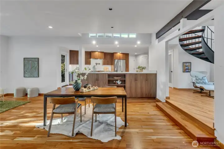 Dining and Kitchen Dining and Kitchen