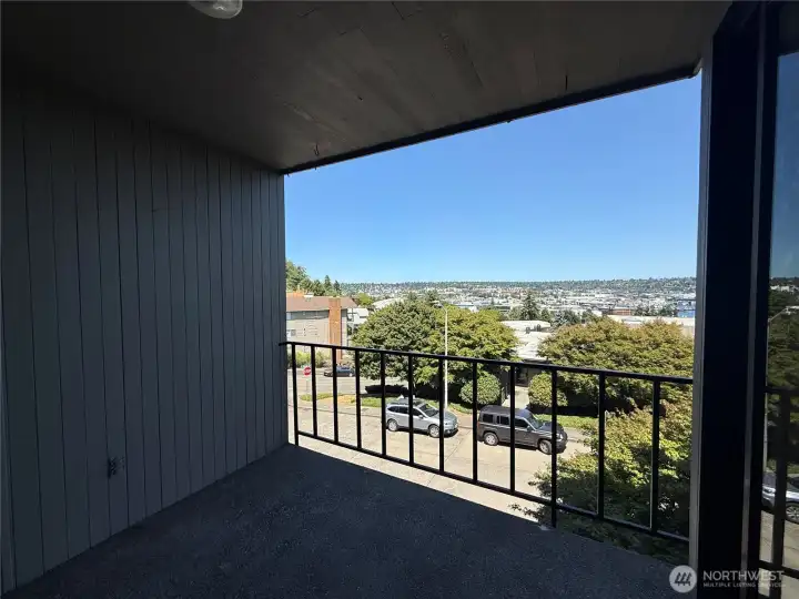 Covered Deck with View Covered Deck with View