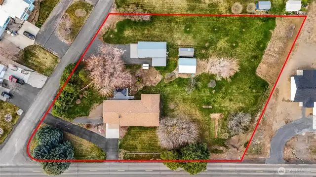 1.7 acres with irrigation