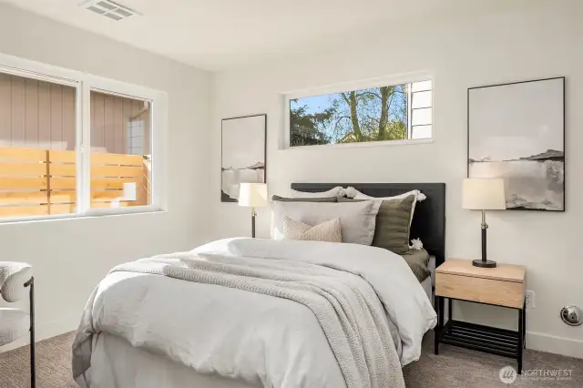 Main floor bedroom