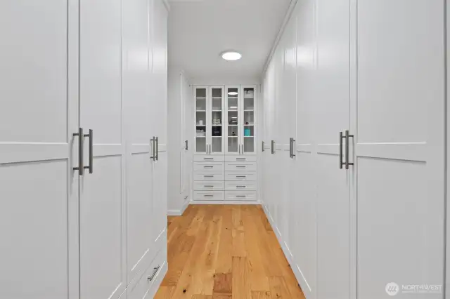 Large walk-in close in the primary bedroom