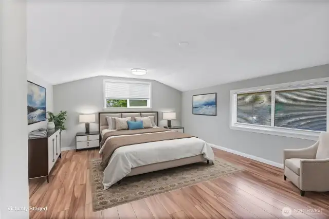 Digital staging included