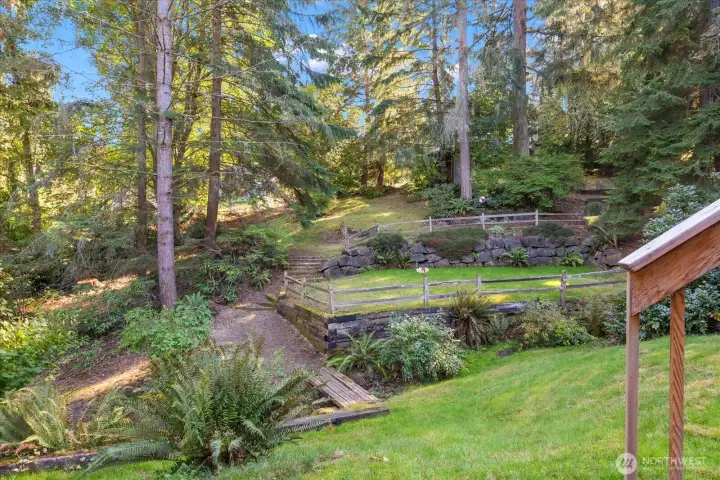 Large yard, very private