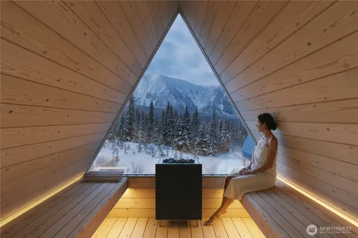 Rendering of Altahaus Sauna