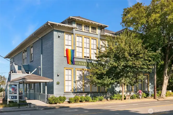 Everyone's favorite community center! The Phinney Neighborhood Association Community Center is just a few blocks away.