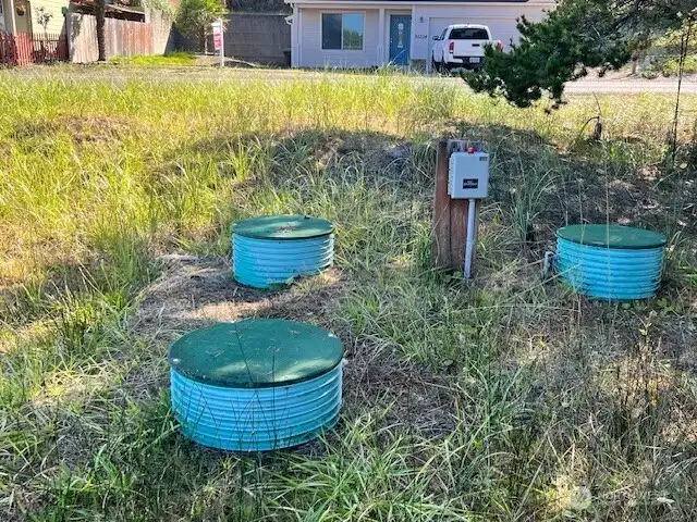 Another view of the septic system. Barely used