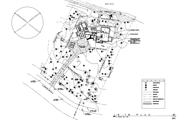 Permitted site plan