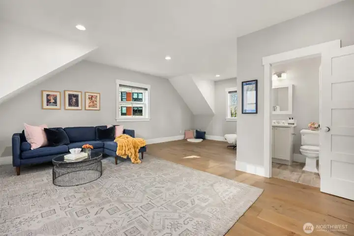 North Eastern Views of the water from the bonus room and the full bathroom