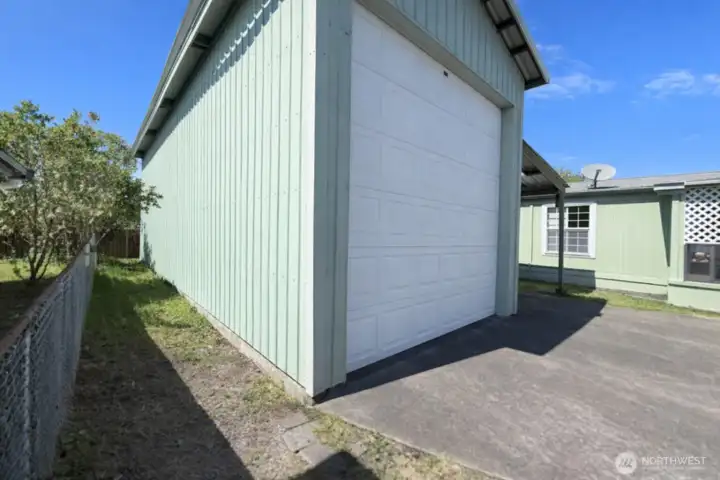 Oversized Garage