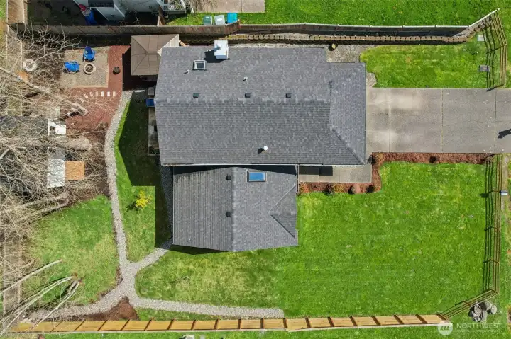 Aerial - Exterior - majority of the property is fenced