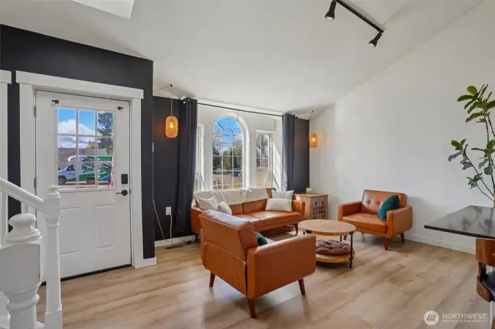 Living Room by kitchen and entryway