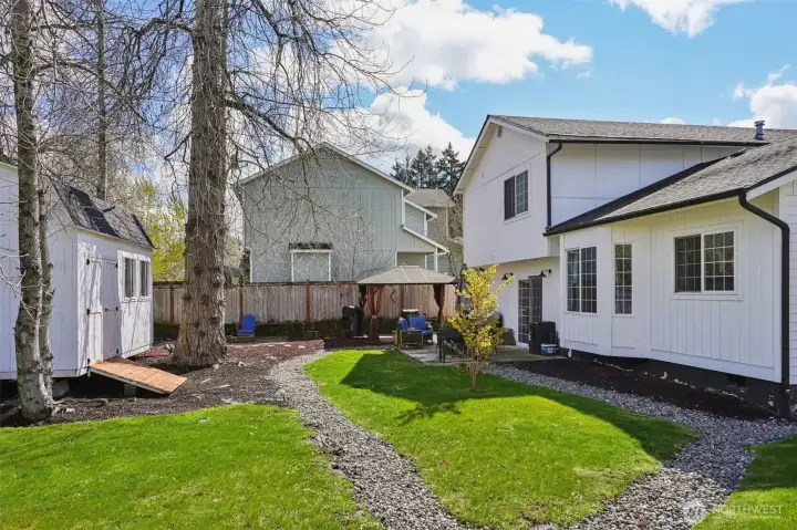 Backyard - Exterior - majority of the property is fenced