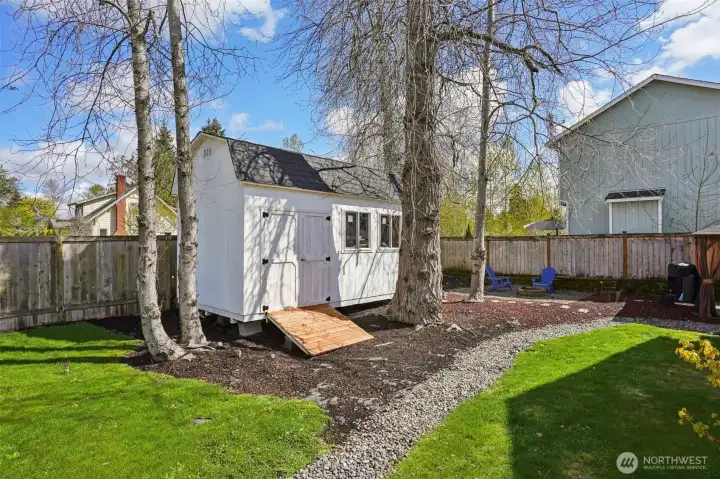 New shed added in 2025