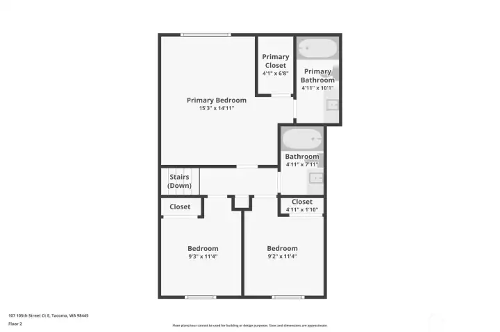 Upstairs Floor Plan