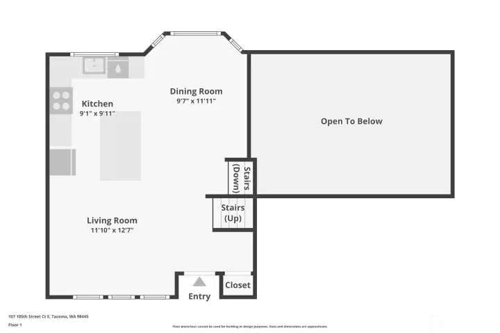 Main Level Floor Plan