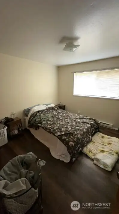 Unit 523: View of the primary bedroom for 523.