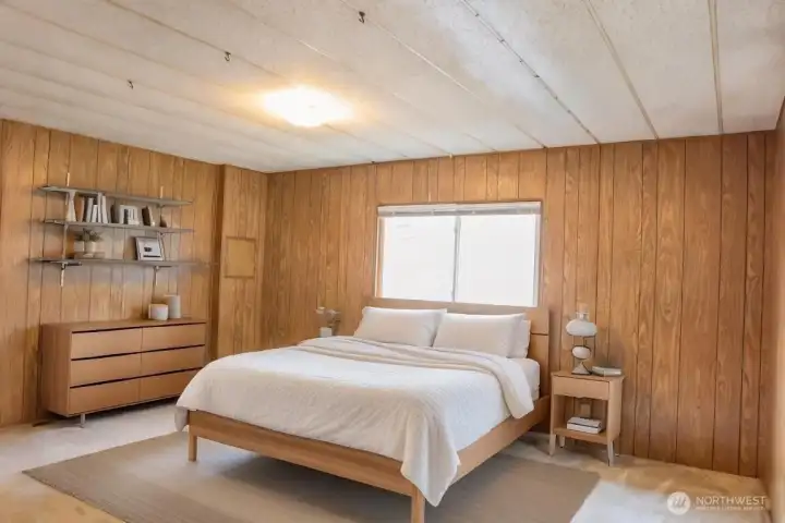 Primary Bedroom.  Virtual.