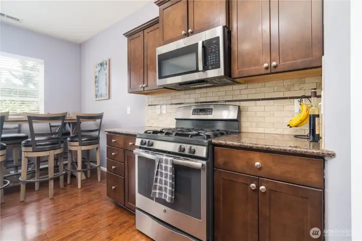 gas stove/oven