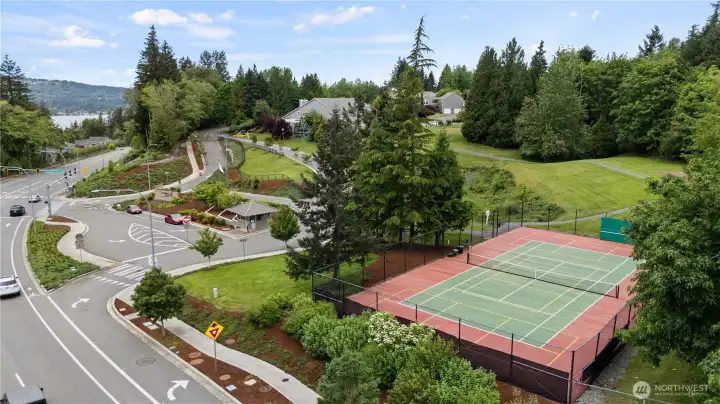 Provident Point Entrance & Tennis/Pickle Ball Courts Provident Point Entrance & Tennis/Pickle Ball Courts
