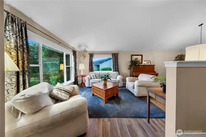 Spacious rooms throughout