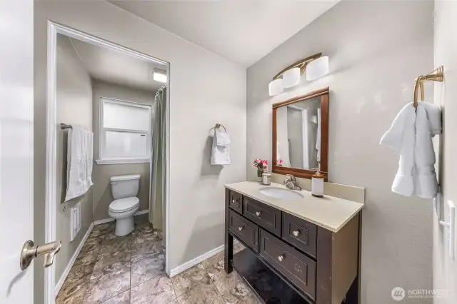 Primary bath (main level)