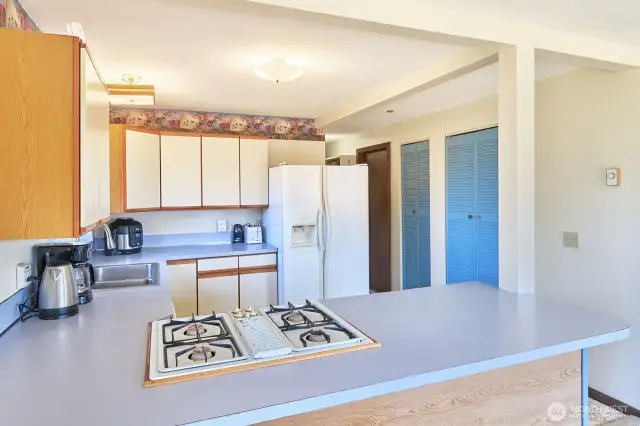 Solid layout makes it easy to imagine your dream kitchen or open-concept living space.