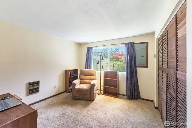 Downstairs bedroom or office
