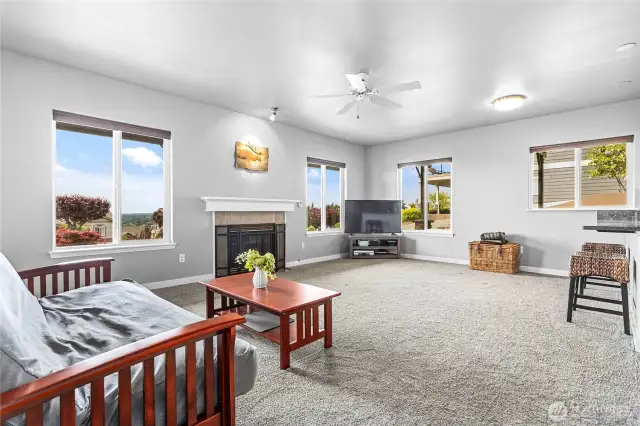 Lower level ADU w/ separate entrance and views of the water