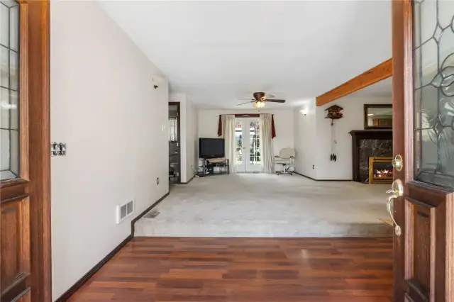 Front entry