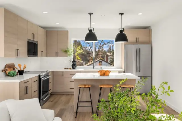 Photo from model home with similar floor plan